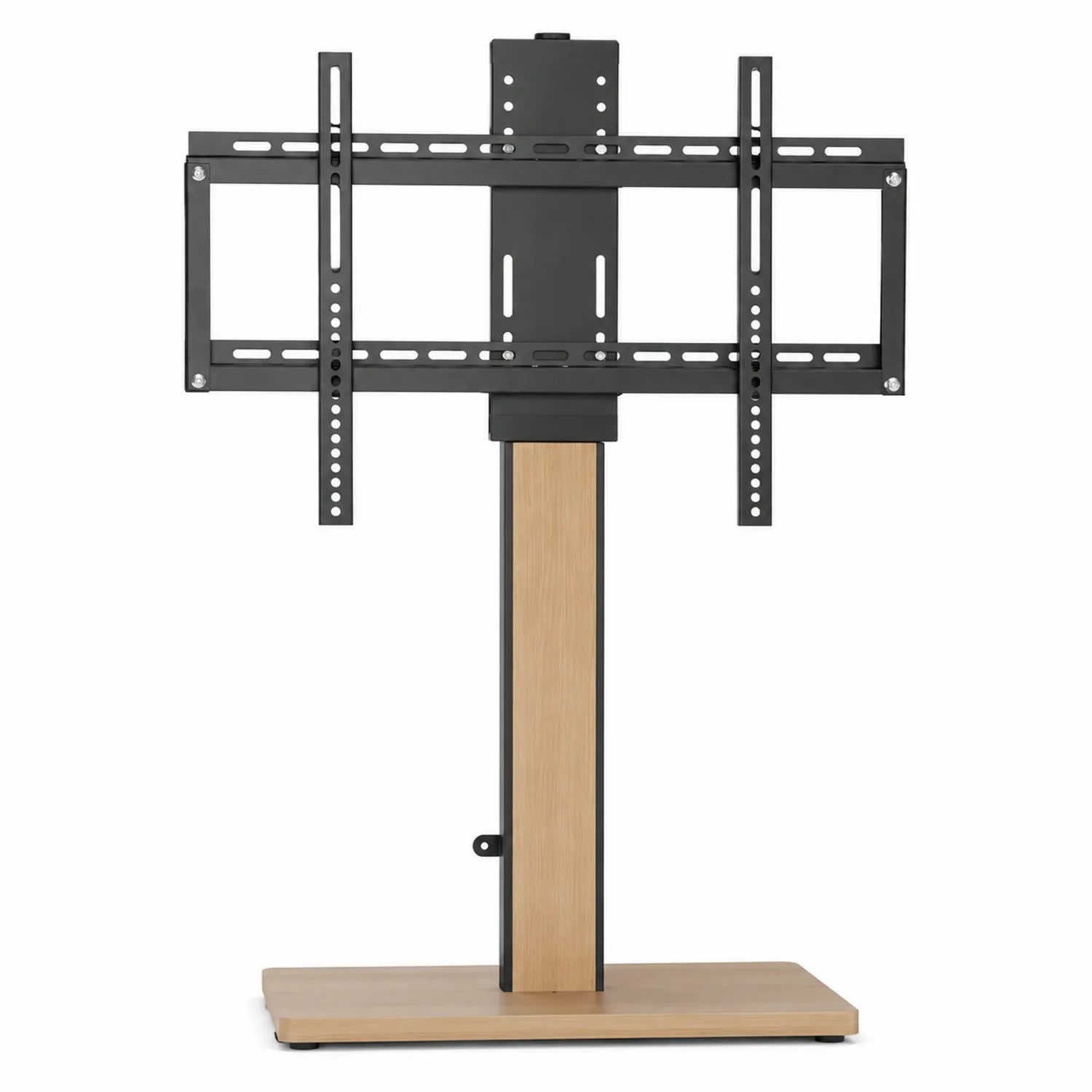 Soporte de TV de Metal y Madera de Roble para Pantallas de hasta 55 Pulgadas