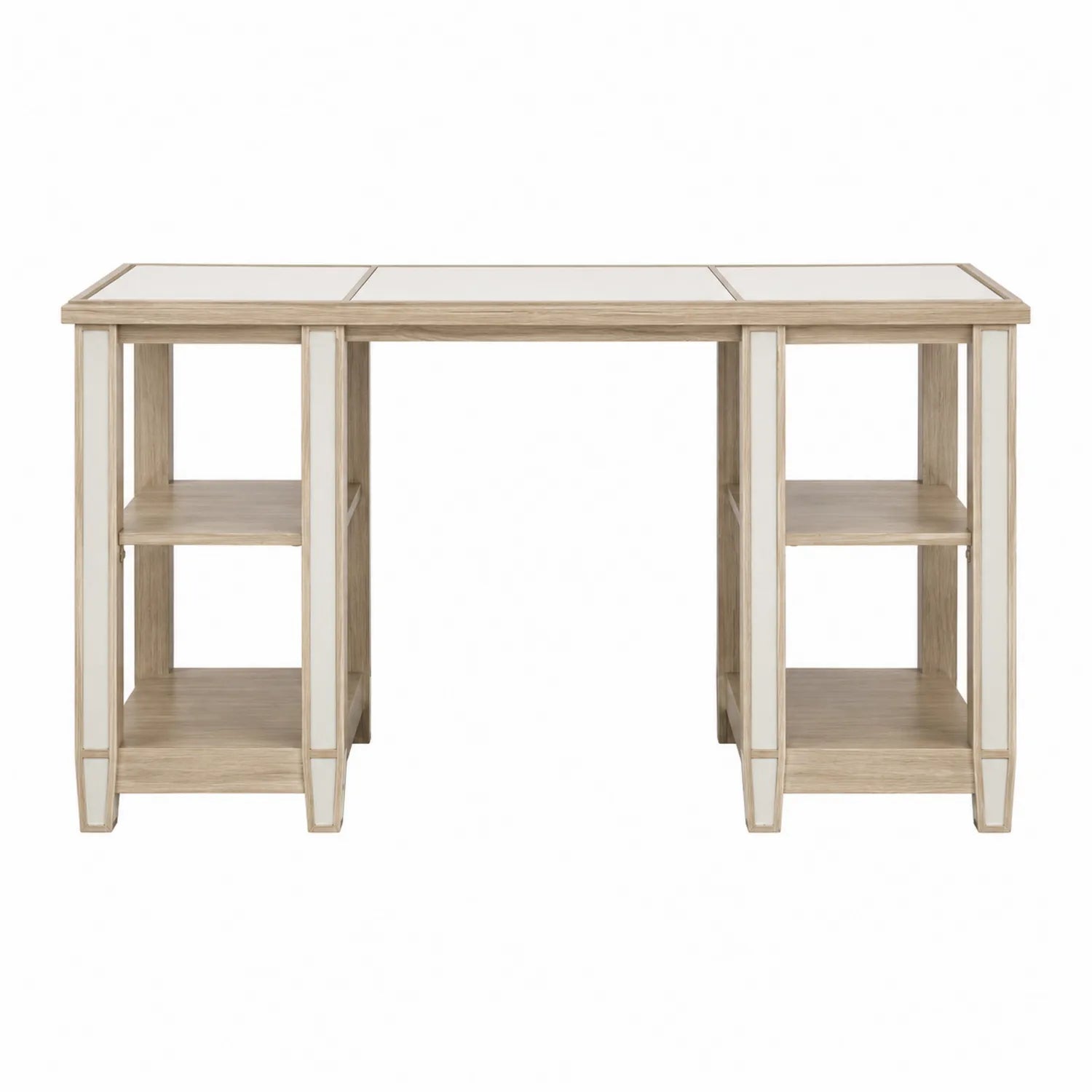 Escritorio de Madera con Estantes Abiertos 120x60x75 cm